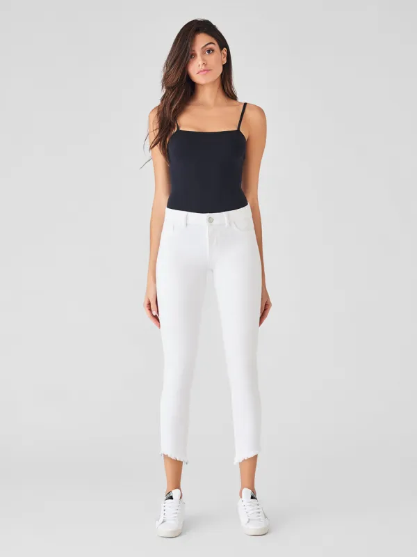 Florence Crop Mid Rise Instasculpt Skinny | Santa Fe sold by DL1961