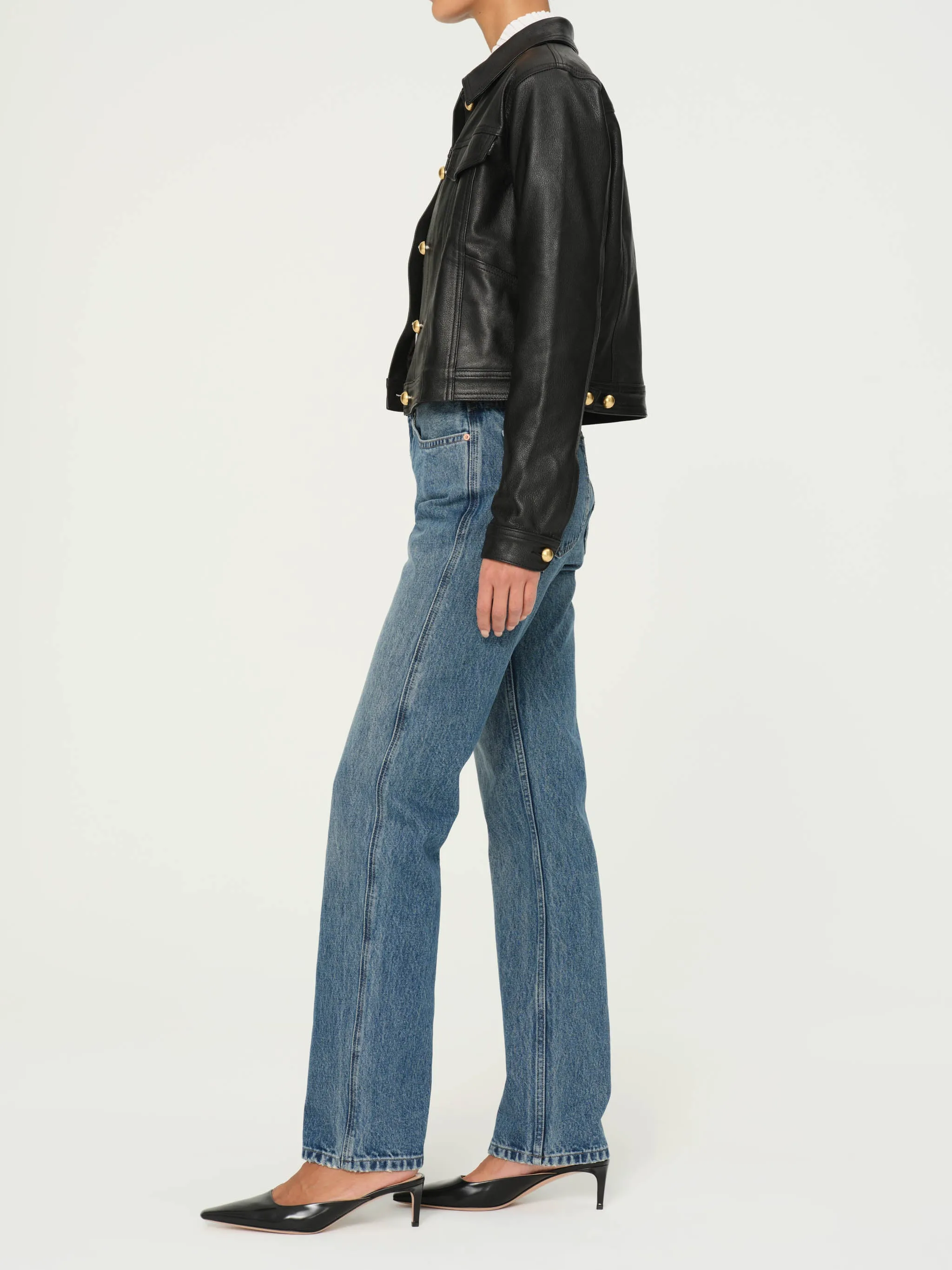 Vika Jacket | Obsidian sold by DL1961 product image thumbnail 3