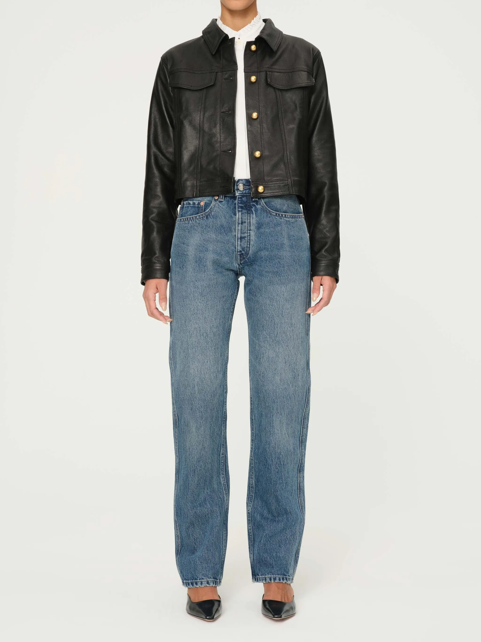 Vika Jacket | Obsidian sold by DL1961 product image thumbnail 2