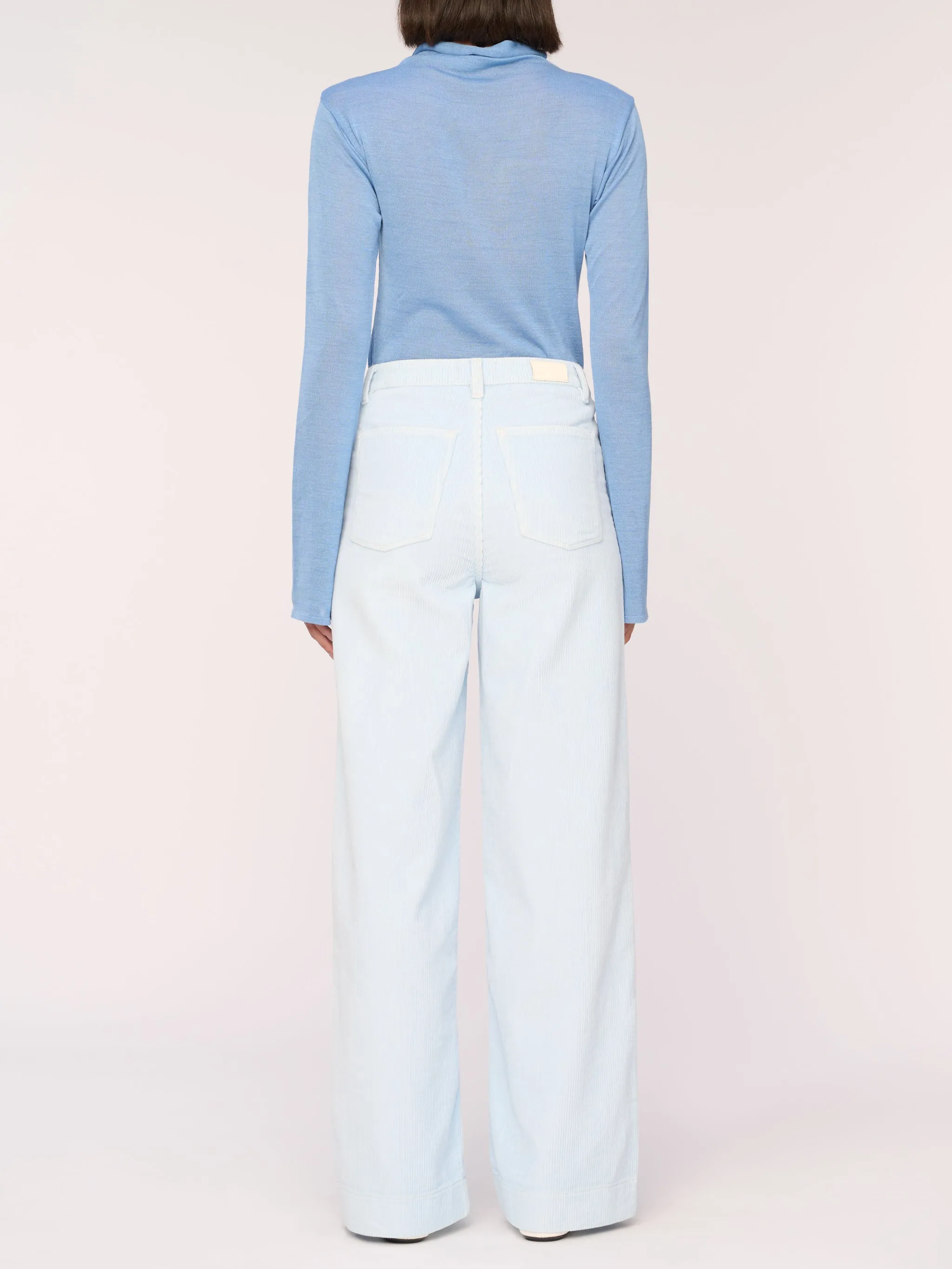 Zoie Wide Leg Relaxed Vintage | Cerulean sold by DL1961 product image thumbnail 4