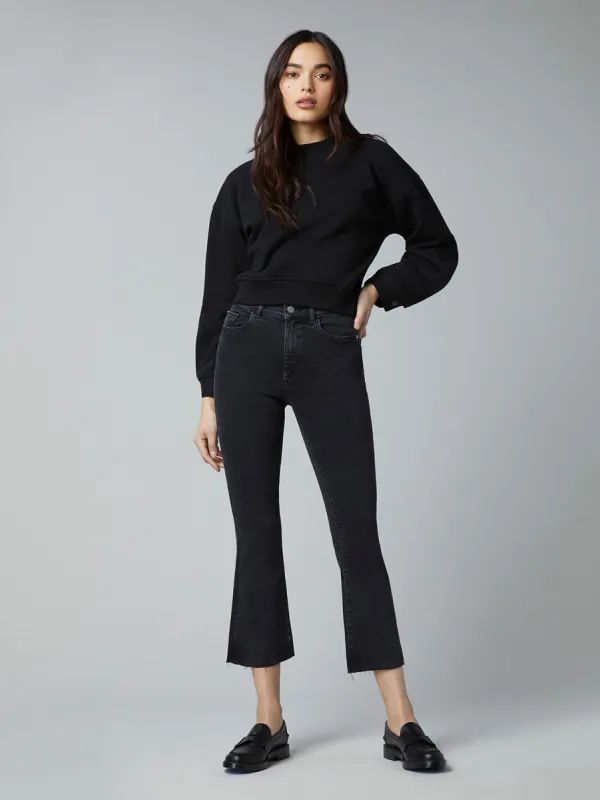 Bridget Boot High Rise Instasculpt Crop | Eclipse Raw sold by DL1961