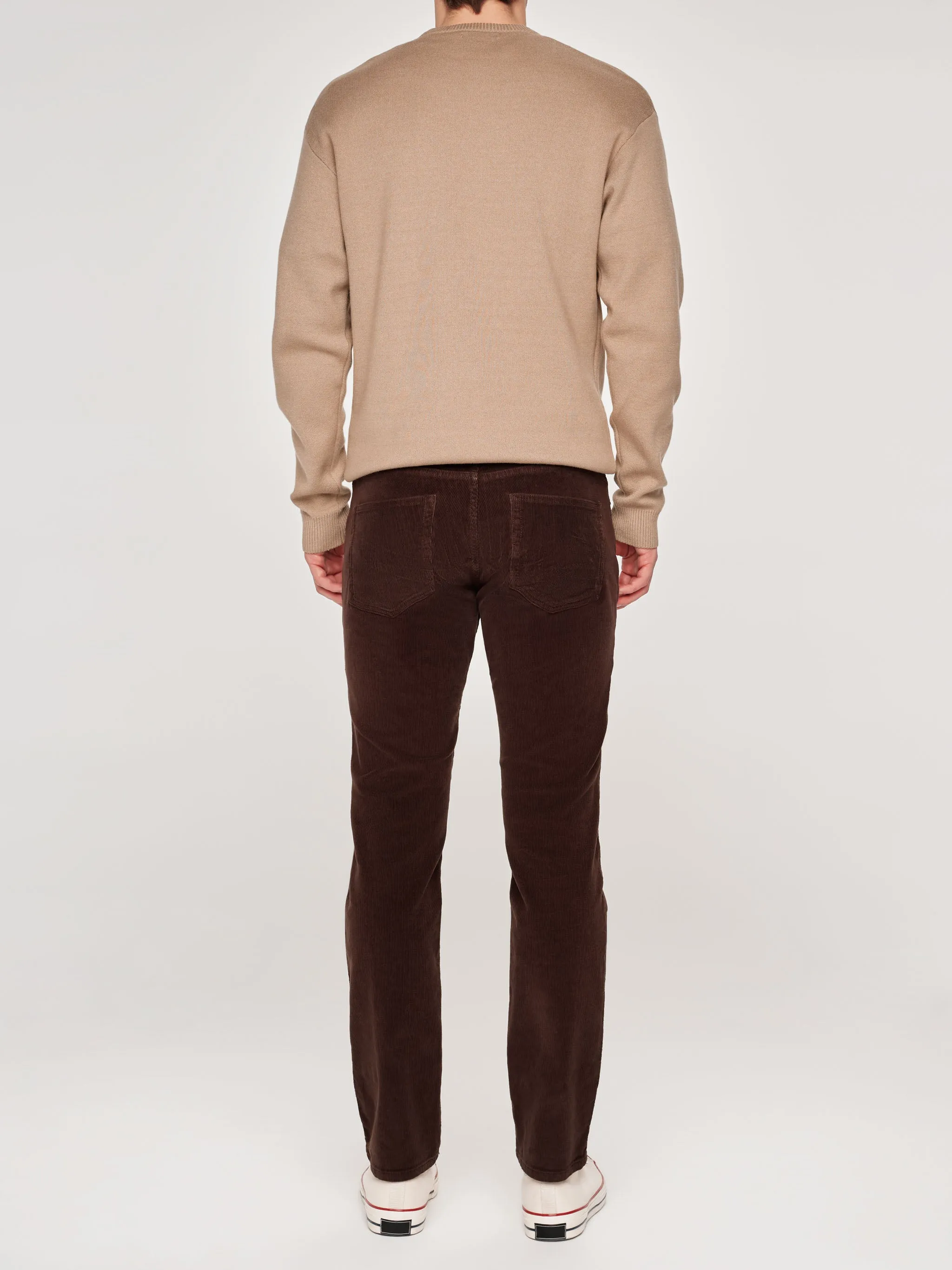 Nick Slim Pants | Meteorite Corduroy (Brown) sold by DL1961 product image thumbnail 3