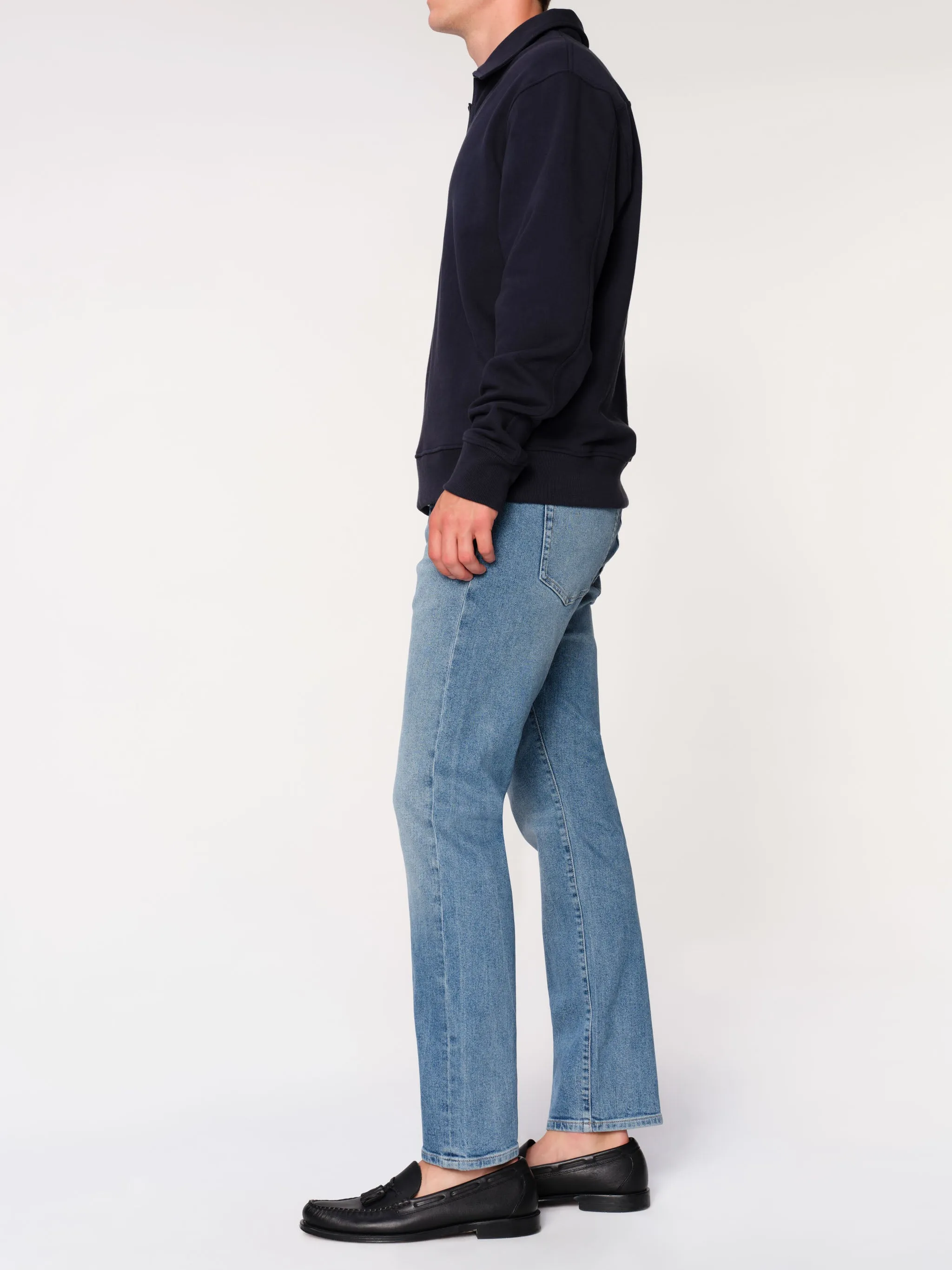 Russell Slim Straight Jeans | Aged Mid (Light Indigo) sold by DL1961 product image thumbnail 3