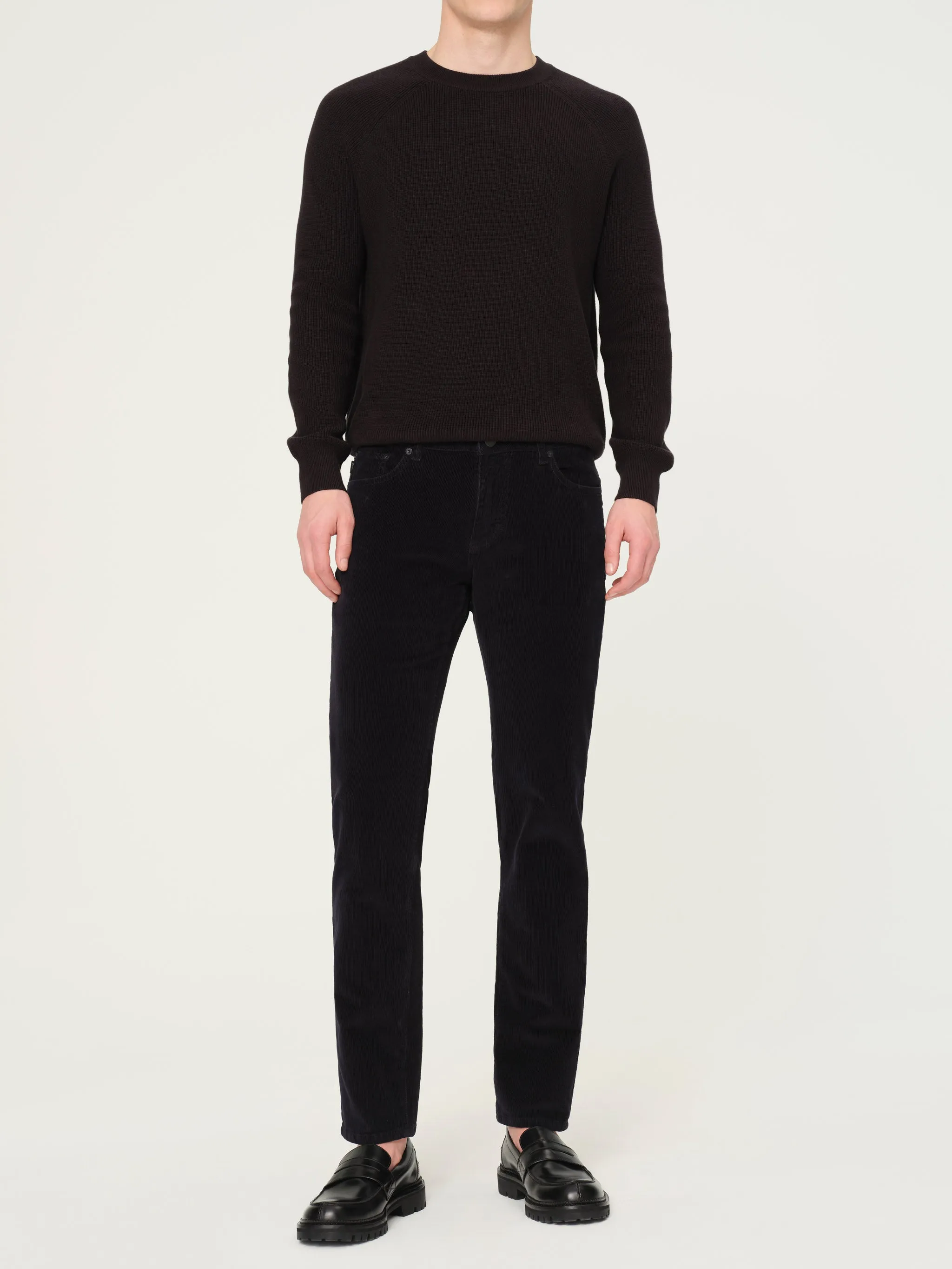 Nick Slim Pants | Skyline Corduroy (Navy) sold by DL1961 product image thumbnail 4