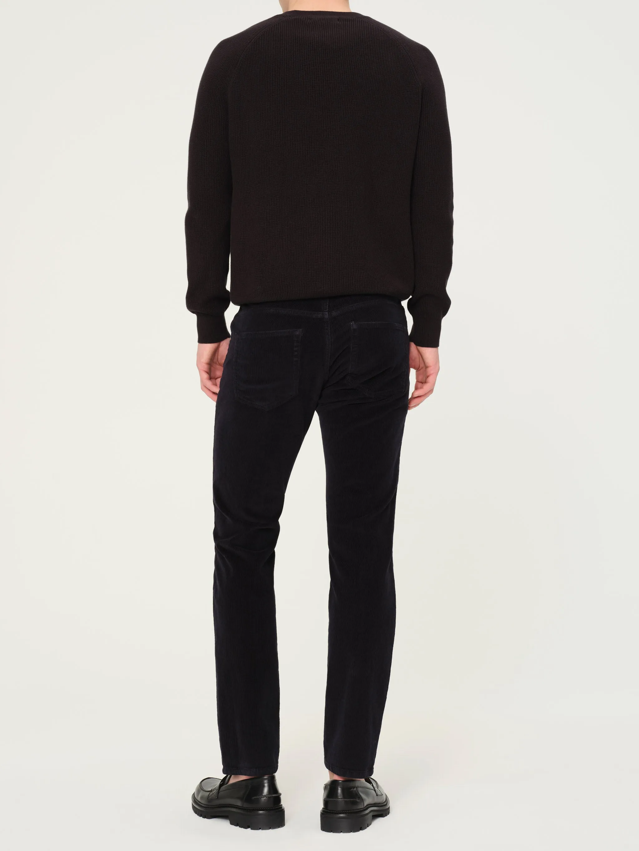 Nick Slim Pants | Skyline Corduroy (Navy) sold by DL1961 product image thumbnail 3