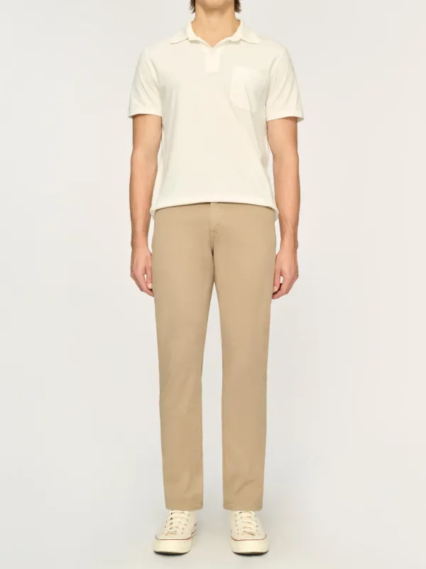 Russell Slim Straight Pants | Soft Beige sold by DL1961