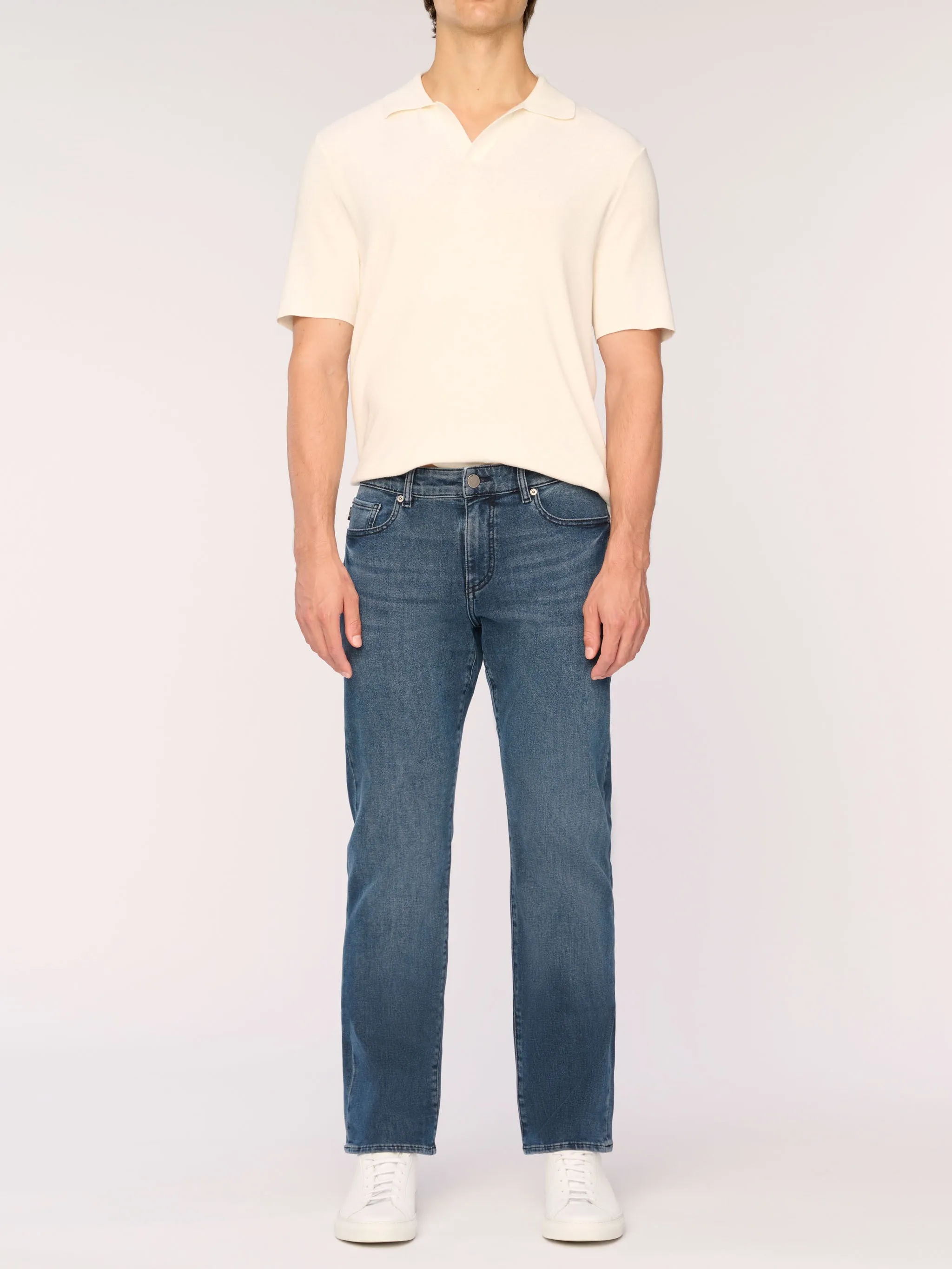 Russell Slim Straight Jeans | Riverside (Dark Indigo) sold by DL1961