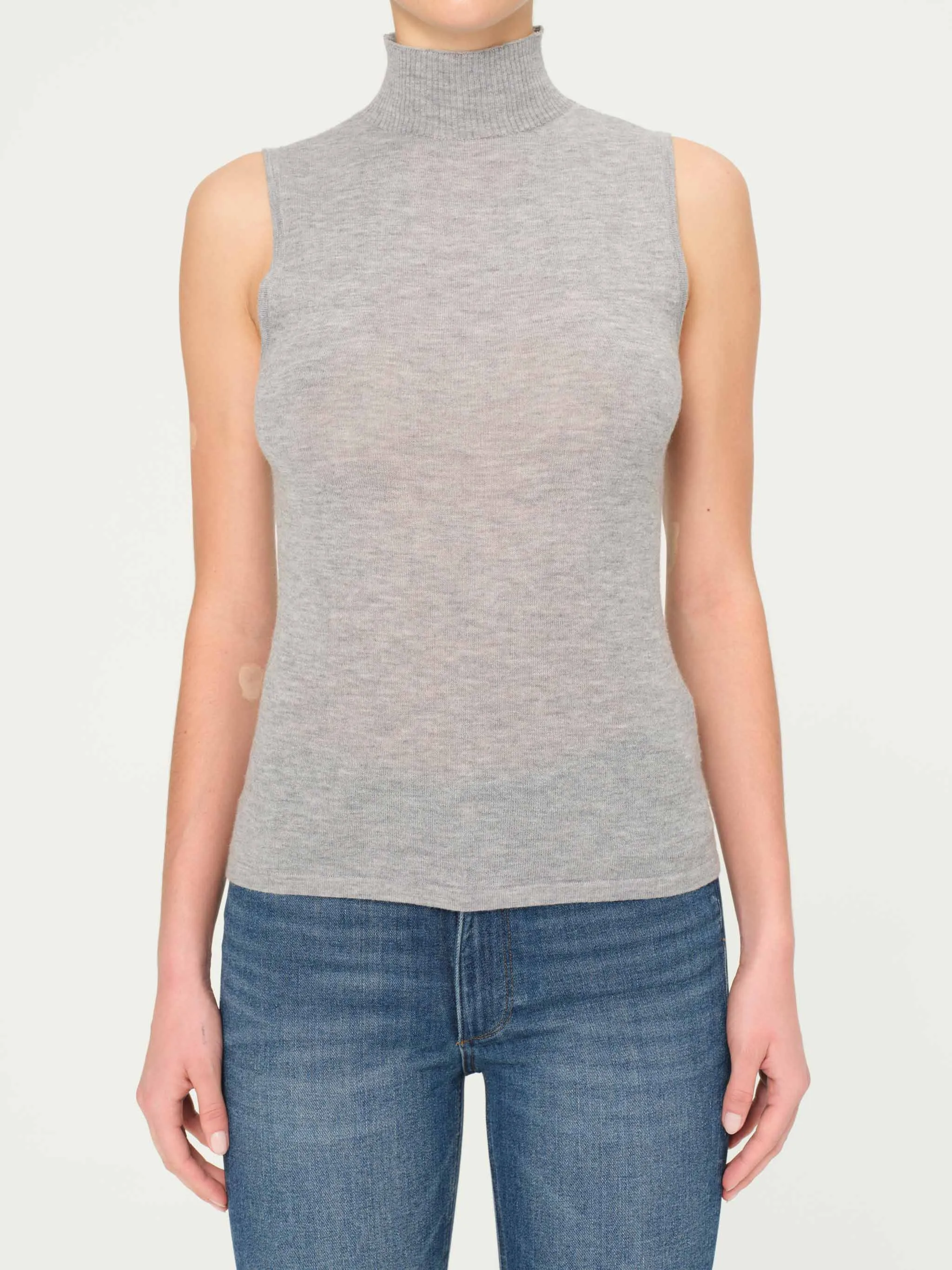 Sleeveless Turtleneck | Ashen sold by DL1961