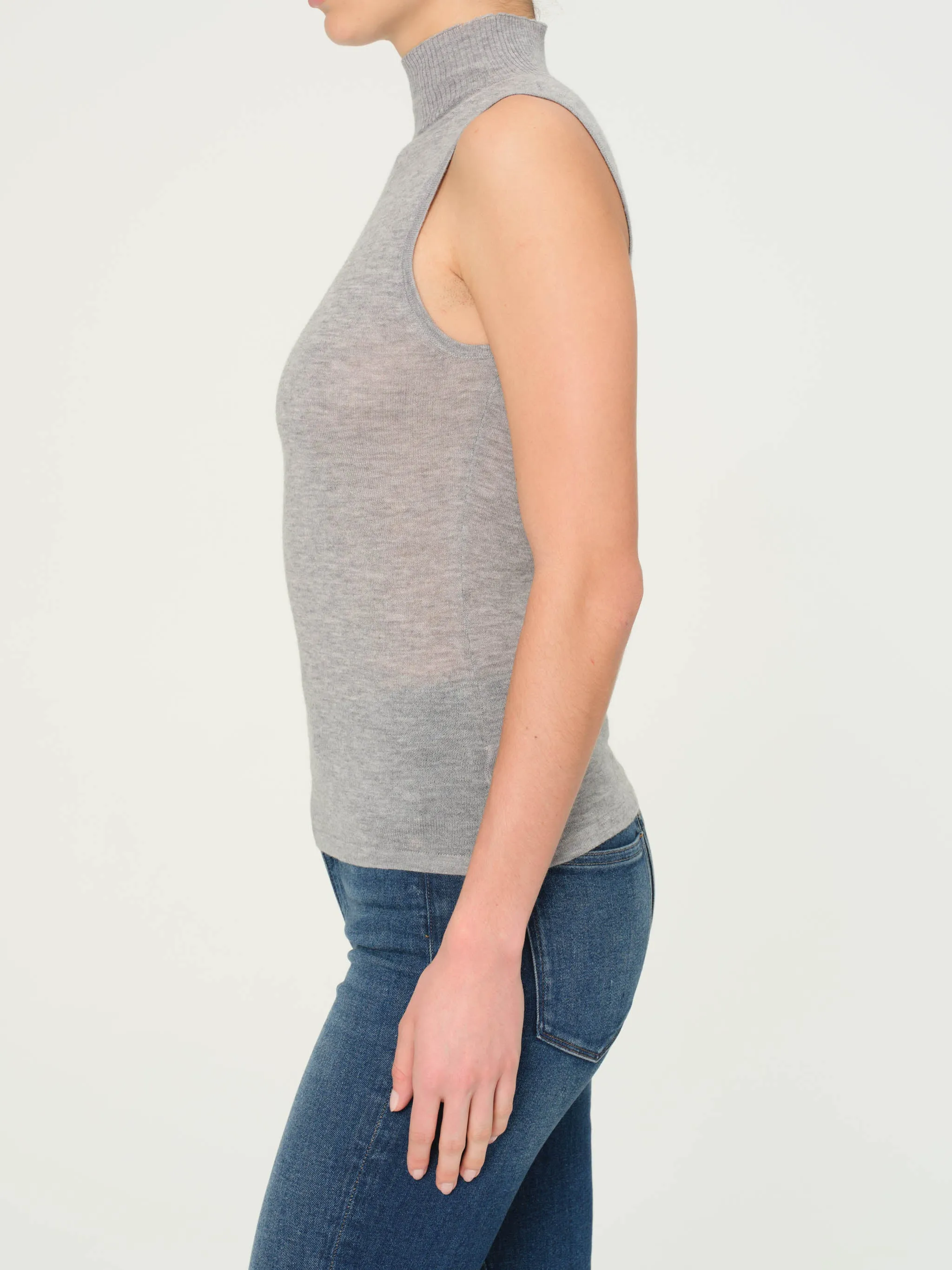 Sleeveless Turtleneck | Ashen sold by DL1961 product image thumbnail 3