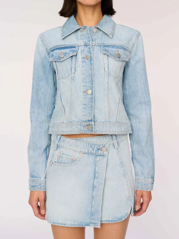 Vika Denim Jacket | Fountain sold by DL1961
