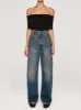 Taylor Relaxed Barrel Ultra High Rise 31" Jeans | Tinted Dark sold by DL1961