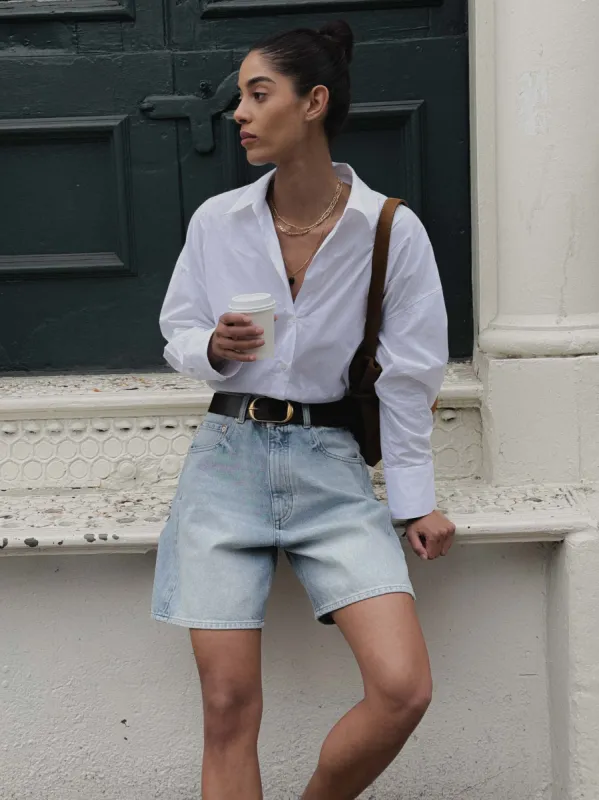 Taylor Jean Shorts Ultra High Rise 7" | Vintage Light sold by DL1961