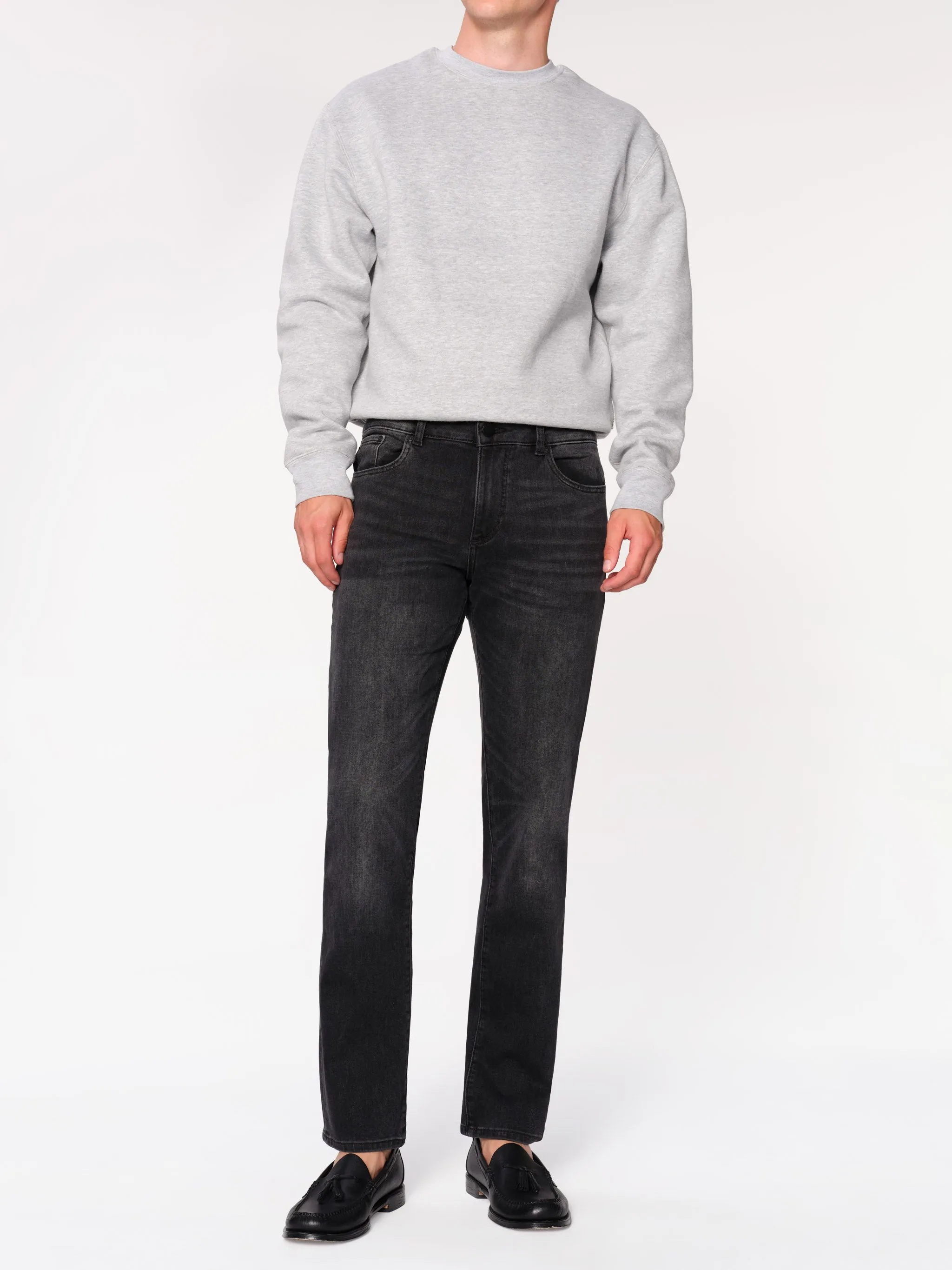 Nick Slim Jeans | Sable (Washed Black) sold by DL1961 product image thumbnail 4