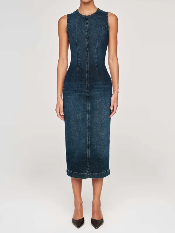 Esme Denim Dress Midi | Cromer sold by DL1961