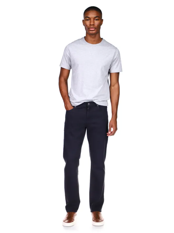 Avery Relaxed Straight | Press (Dark Indigo) sold by DL1961