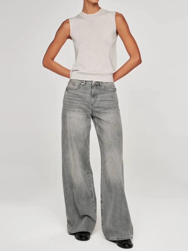 Zoie Wide Leg Relaxed 32" Jeans | Granite made by DL1961