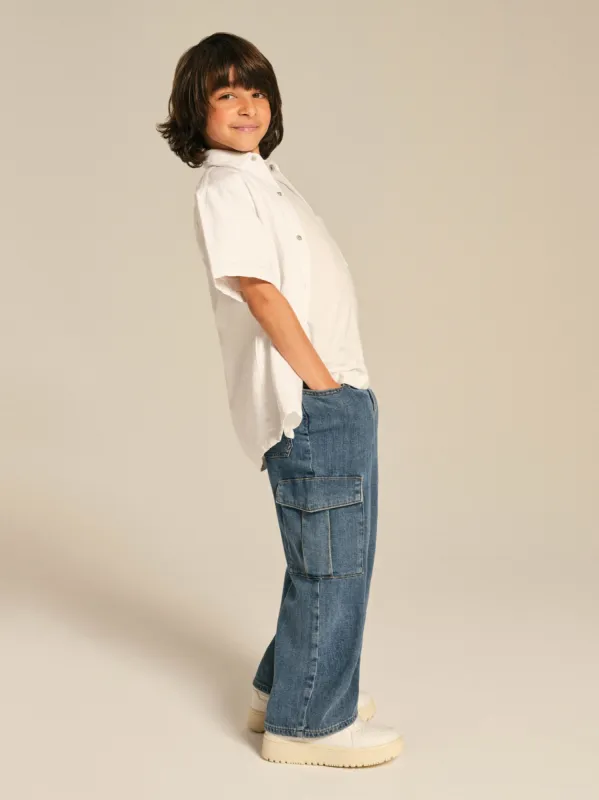 Zeke Wide Leg Jeans | Vista sold by DL1961