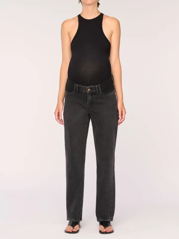 Enora Maternity Straight Cigarette Jeans | Nightshade sold by DL1961