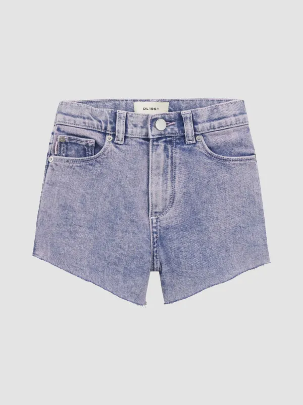 Lucy Jean Shorts High Rise Cut Off | Pfeiffer Beach sold by DL1961