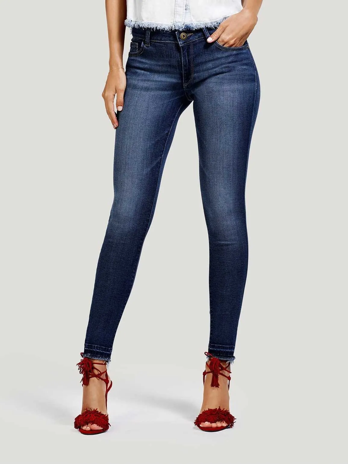 Emma Low Rise Skinny | Quilter sold by DL1961 product image thumbnail 2