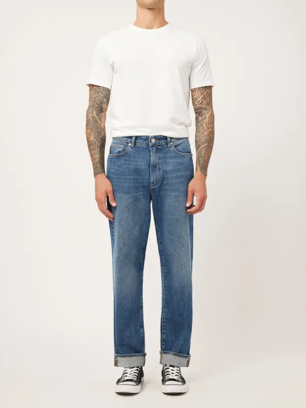 Noah Tapered Straight | Dark Keys Cuffed made by DL1961