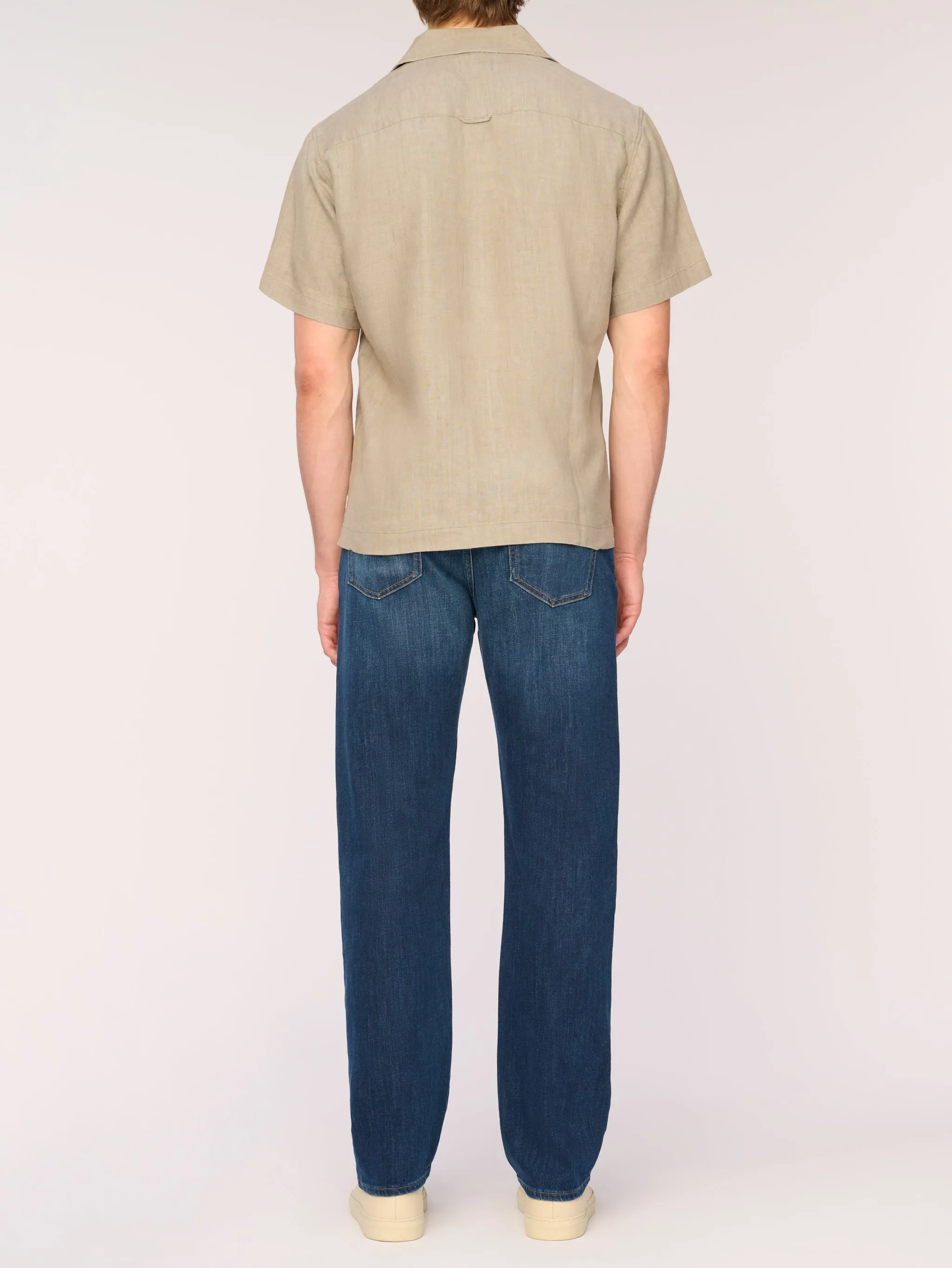 Avery Relaxed Straight Jeans | Riverdale Park (Dark Indigo) sold by DL1961 product image thumbnail 3