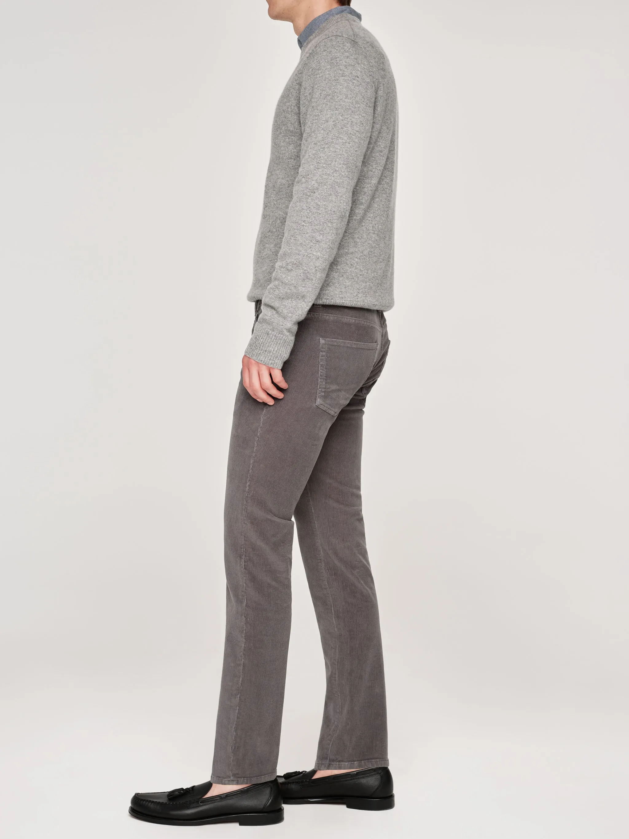 Nick Slim Pants | Shark Grey Corduroy sold by DL1961 product image thumbnail 3