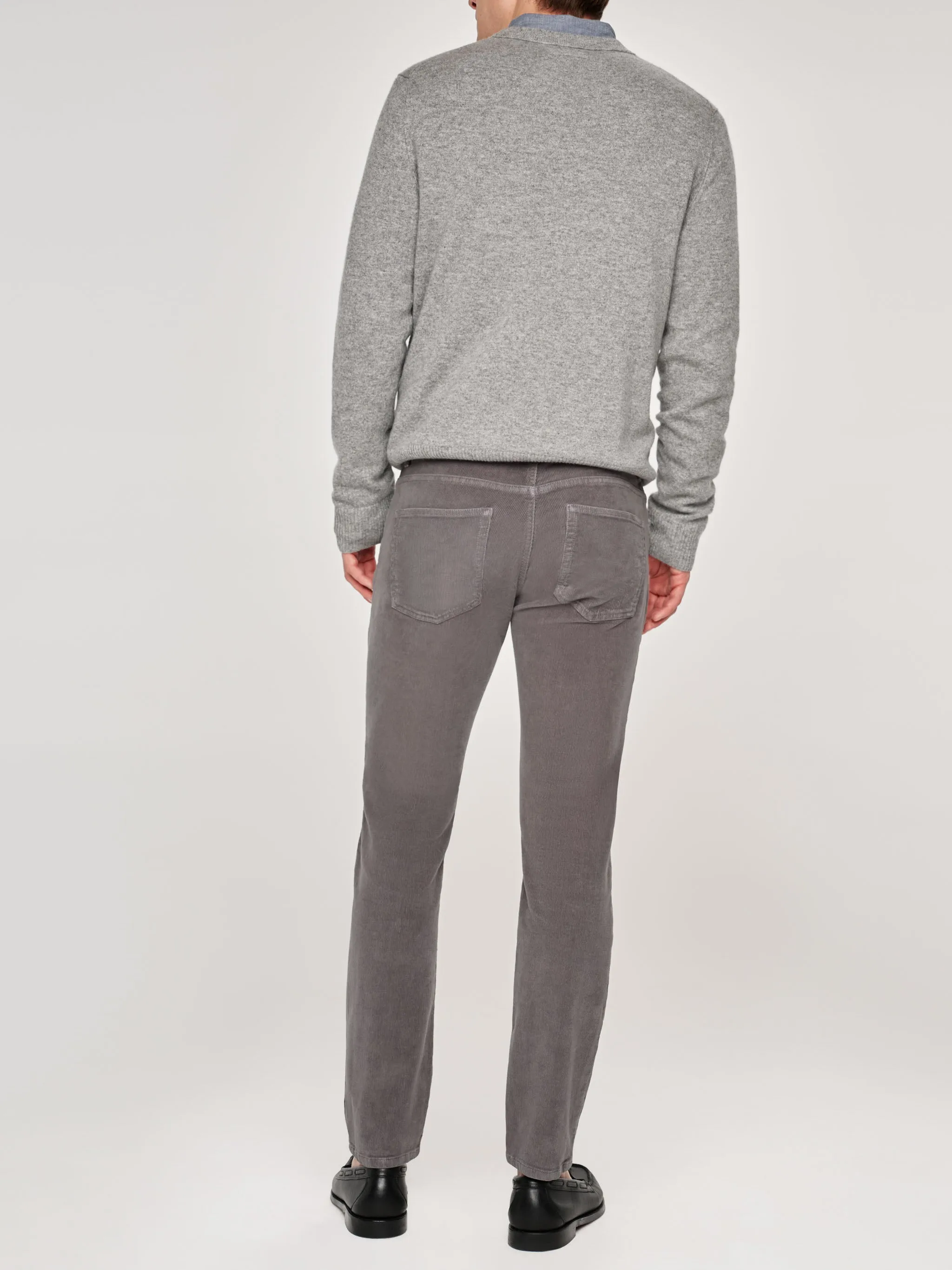 Nick Slim Pants | Shark Grey Corduroy sold by DL1961 product image thumbnail 4