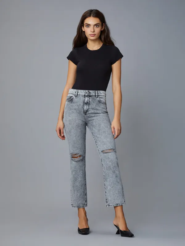 Patti Straight Straight Vintage | Chalk Distressed sold by DL1961