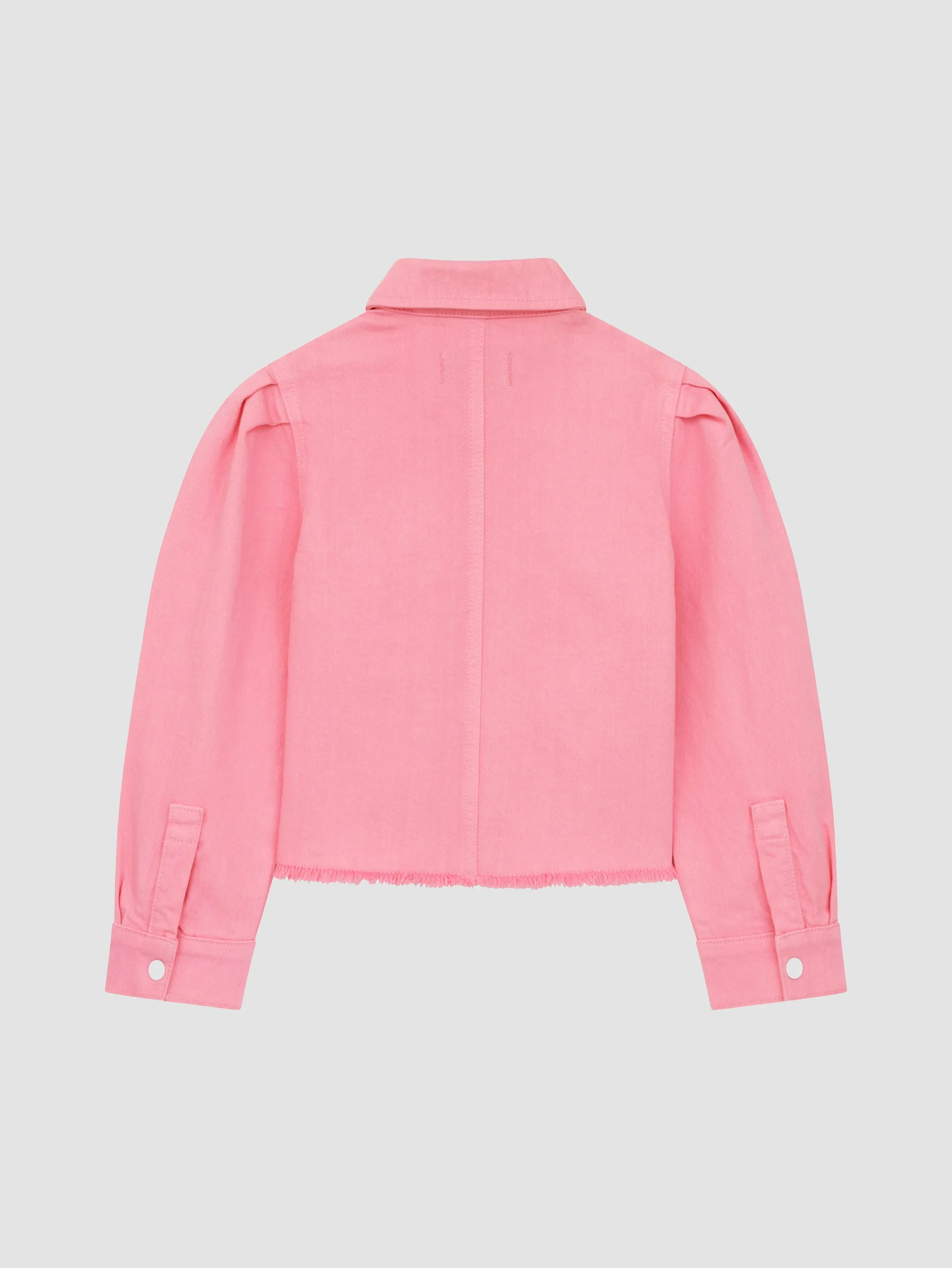 Simona Denim Top | Flamingo sold by DL1961 product image thumbnail 3