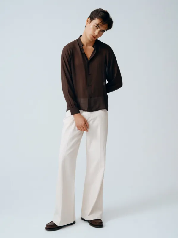 Rhodes Relaxed Boot Jeans | Flax sold by DL1961