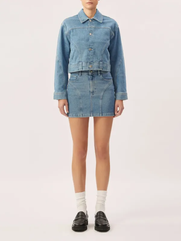 Tilda Shirt Jacket | Droplet sold by DL1961