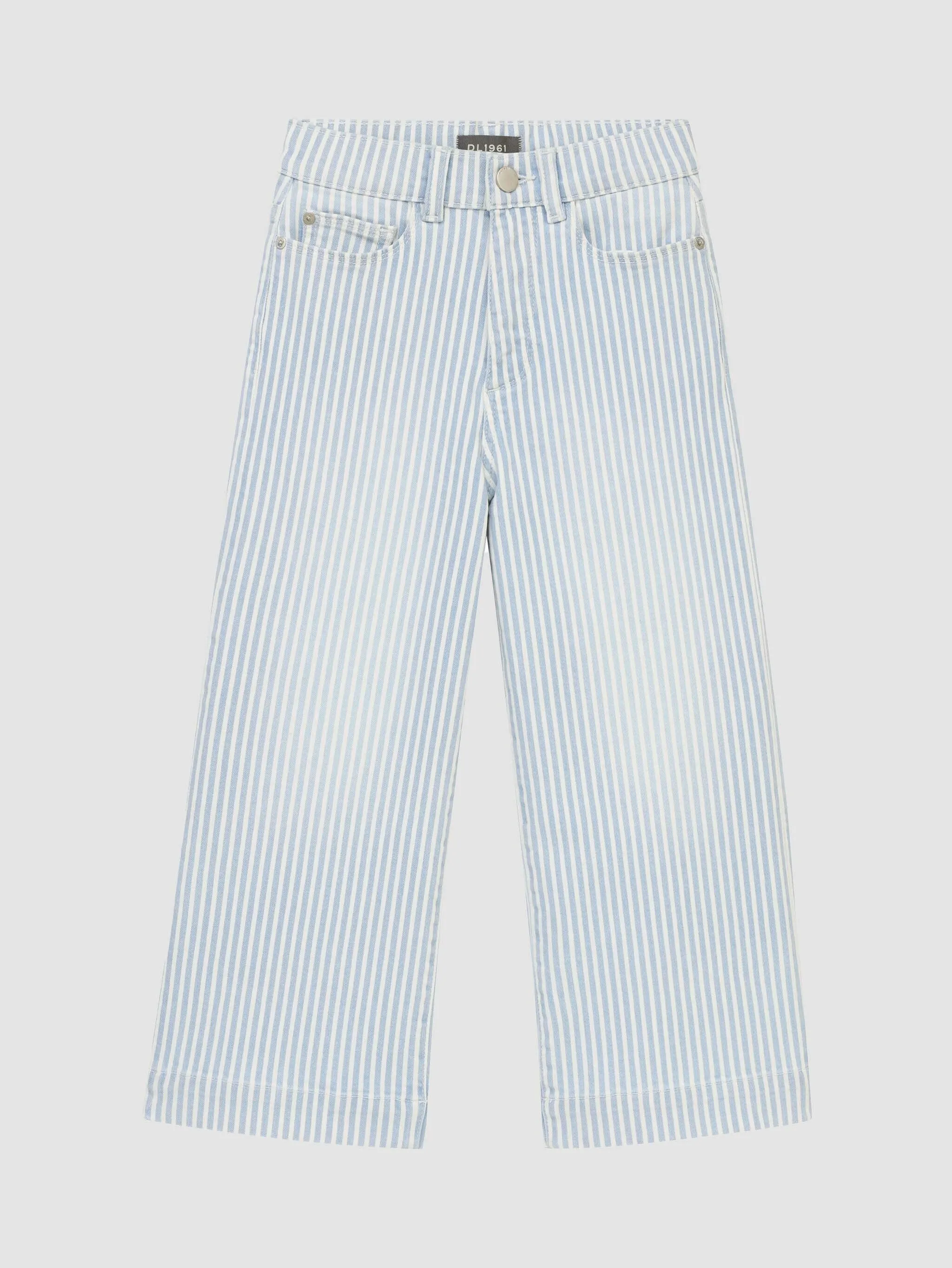 Lily Wide Leg Jeans | Blue Stripe sold by DL1961