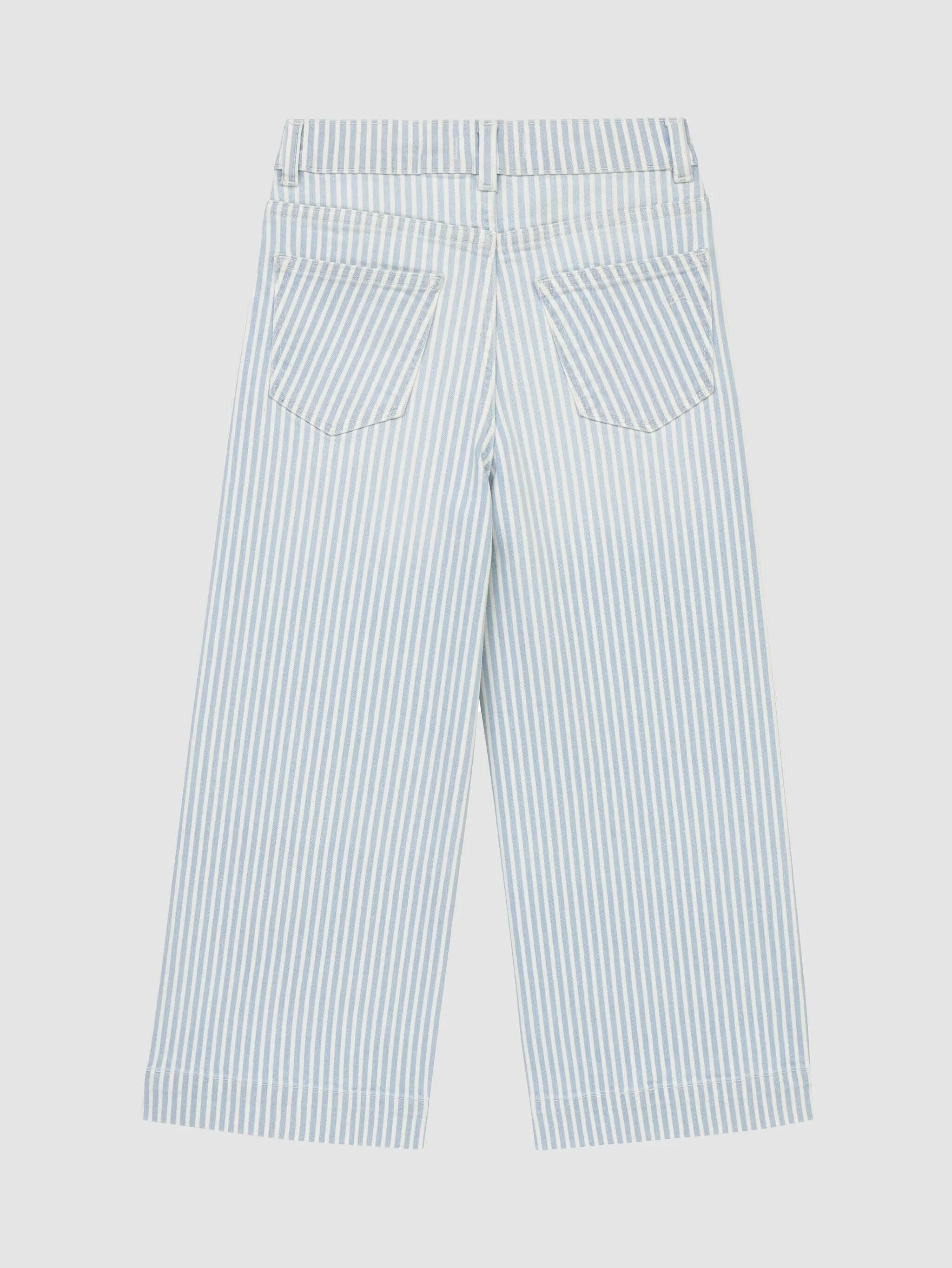 Lily Wide Leg Jeans | Blue Stripe sold by DL1961 product image thumbnail 2