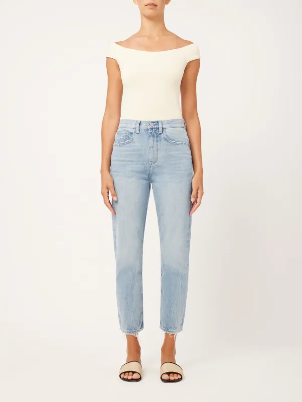 Lela Slim Ultra High Rise Vintage Jeans | Lt Seaglass sold by DL1961