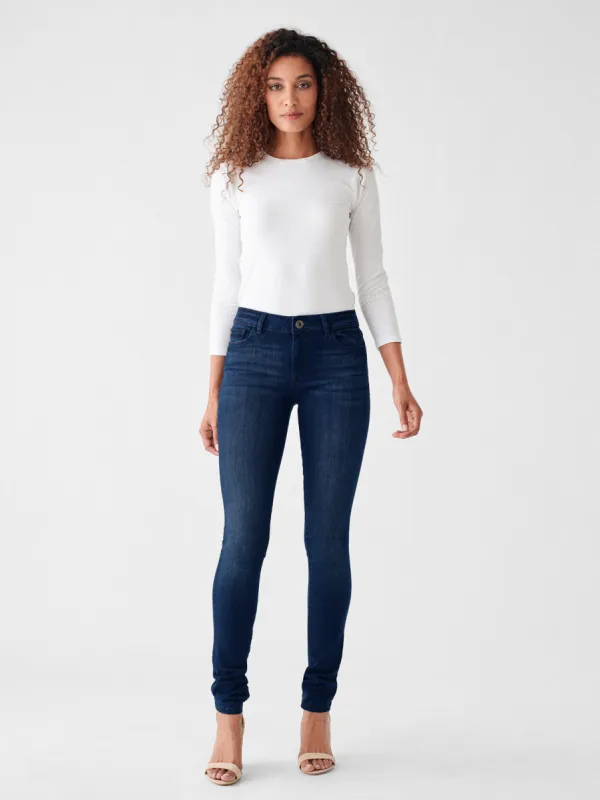 Florence Skinny Mid Rise Instasculpt 34" | Moscow sold by DL1961