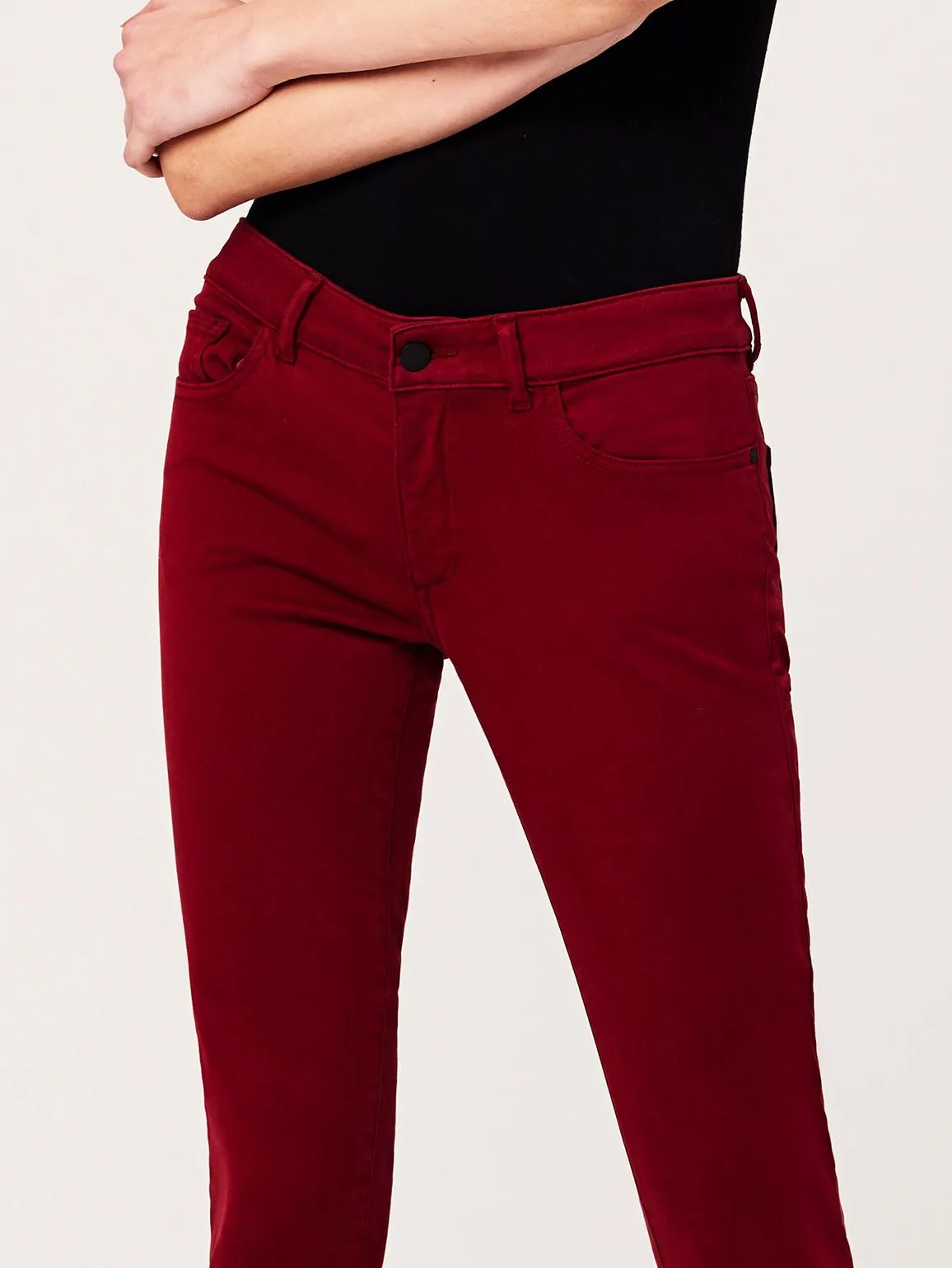Emma Low Rise Skinny | Rhubarb sold by DL1961 product image thumbnail 5