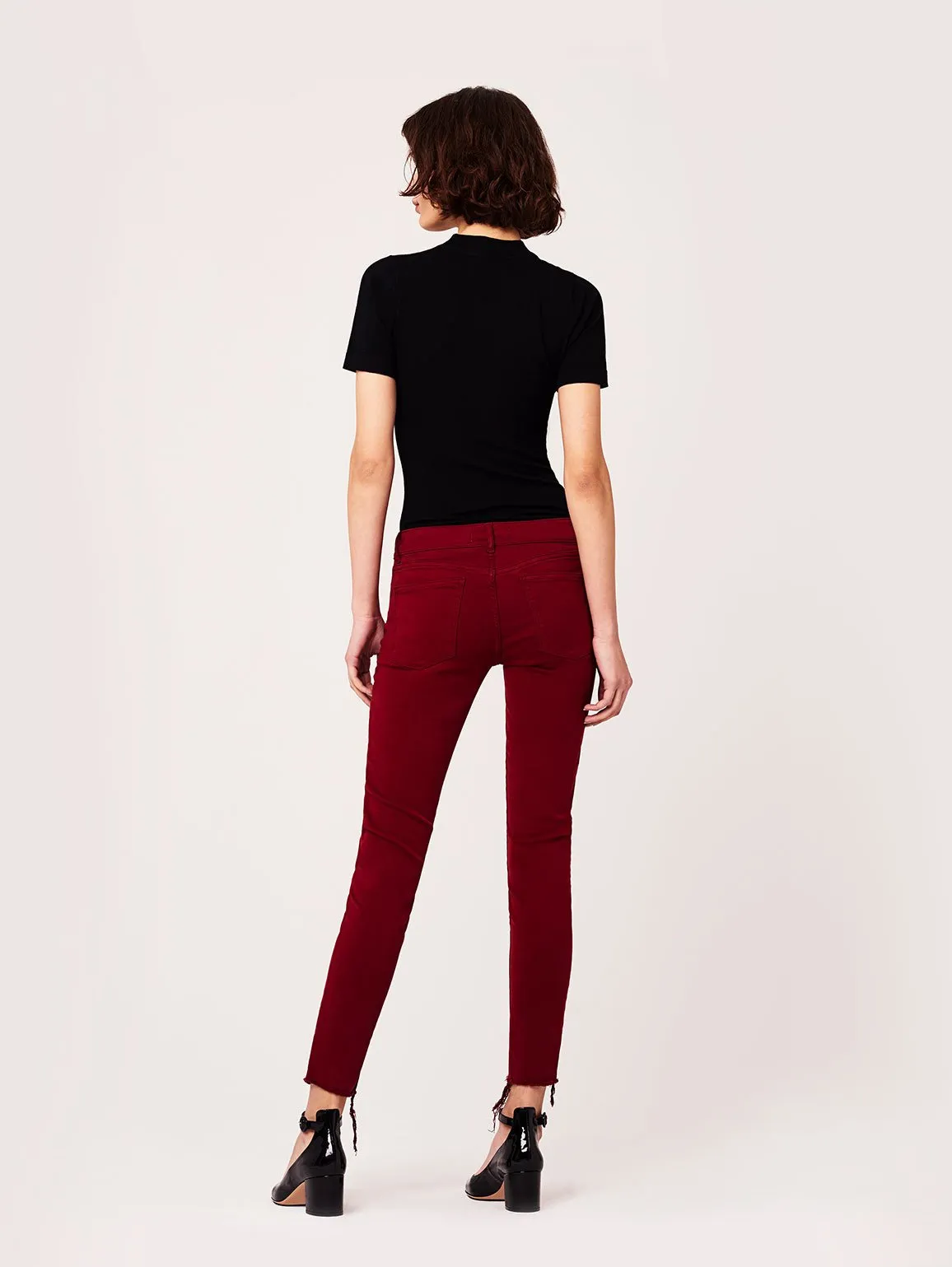 Emma Low Rise Skinny | Rhubarb sold by DL1961 product image thumbnail 3