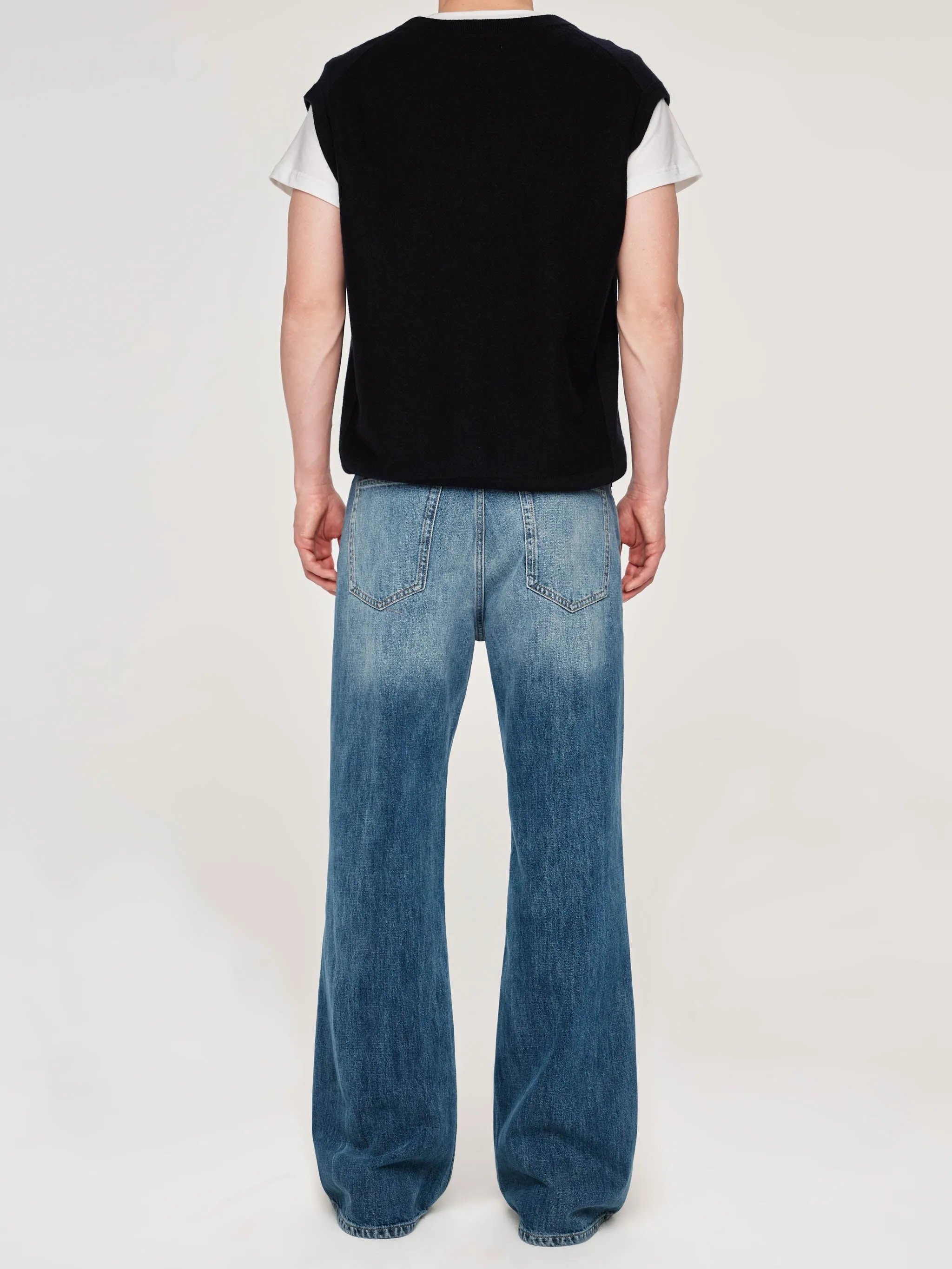 Rhodes Relaxed Boot Jeans | Atwood (Mid Indigo) sold by DL1961 product image thumbnail 4