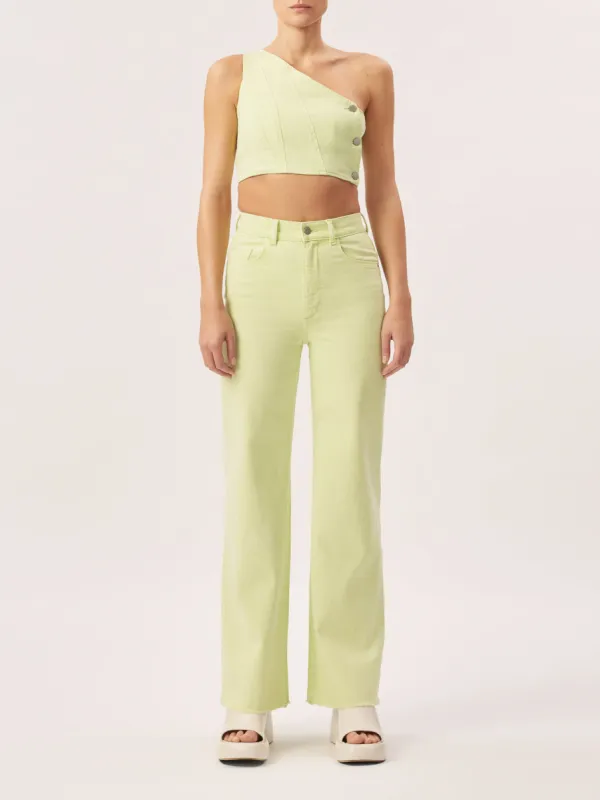 Leira Top | Limeade sold by DL1961