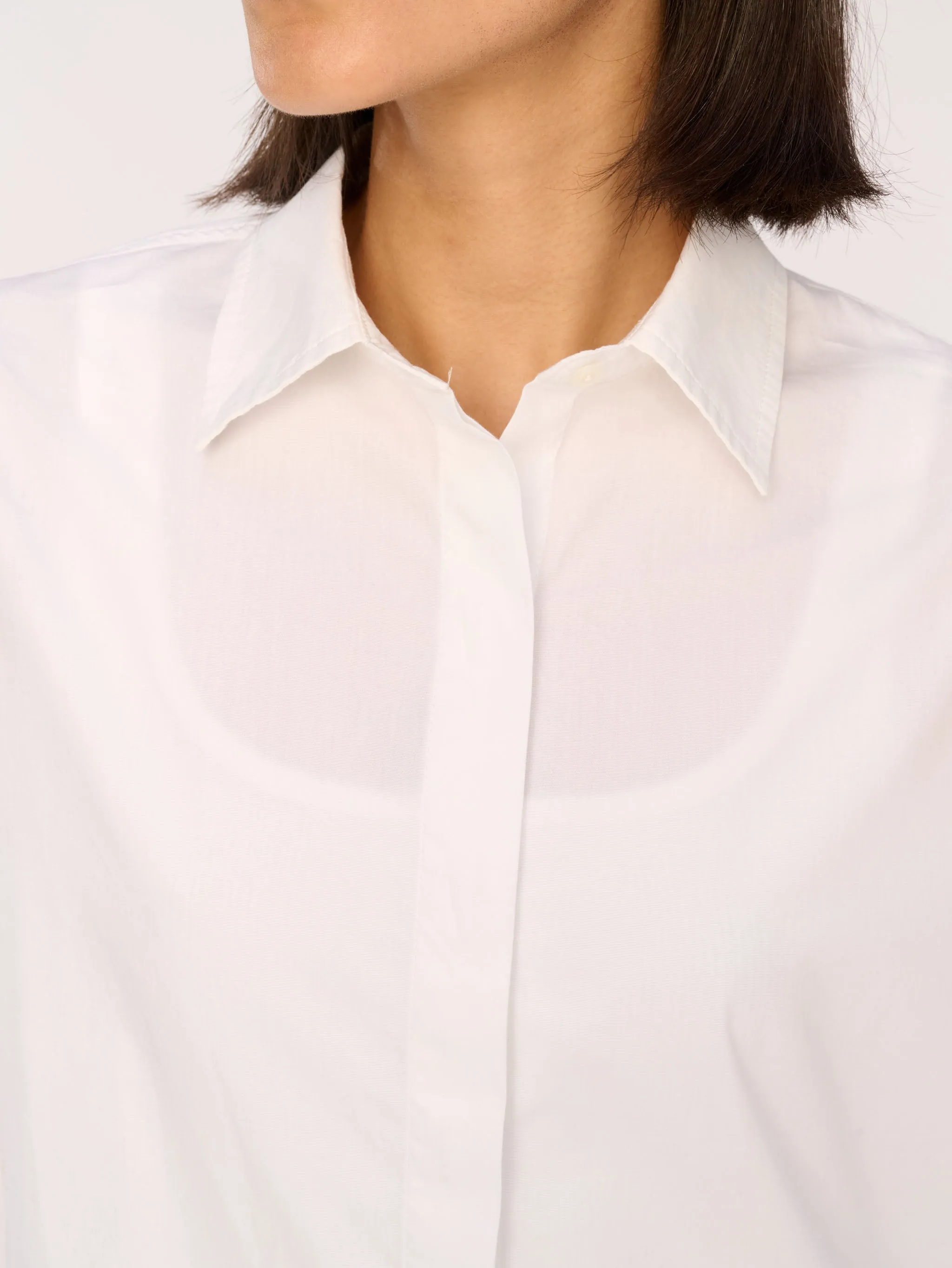 Simone Top | White Poplin sold by DL1961 product image thumbnail 5