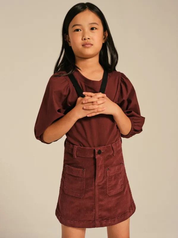 Jenny Mini Skirt | Paprika sold by DL1961