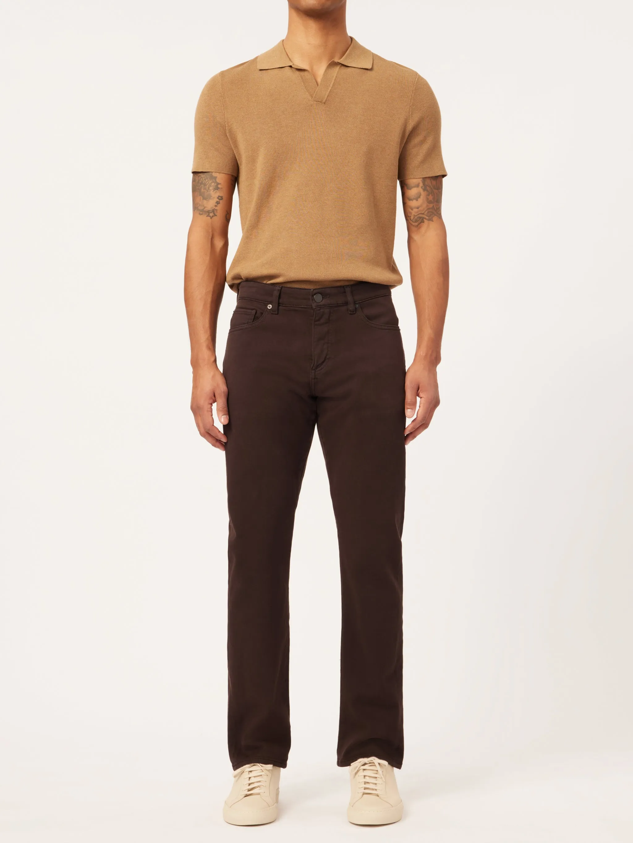 Russell Slim Straight Jeans | Tobacco sold by DL1961