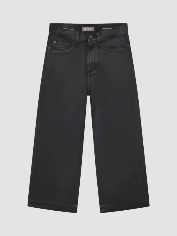 Lily Wide Leg | Black Coated sold by DL1961