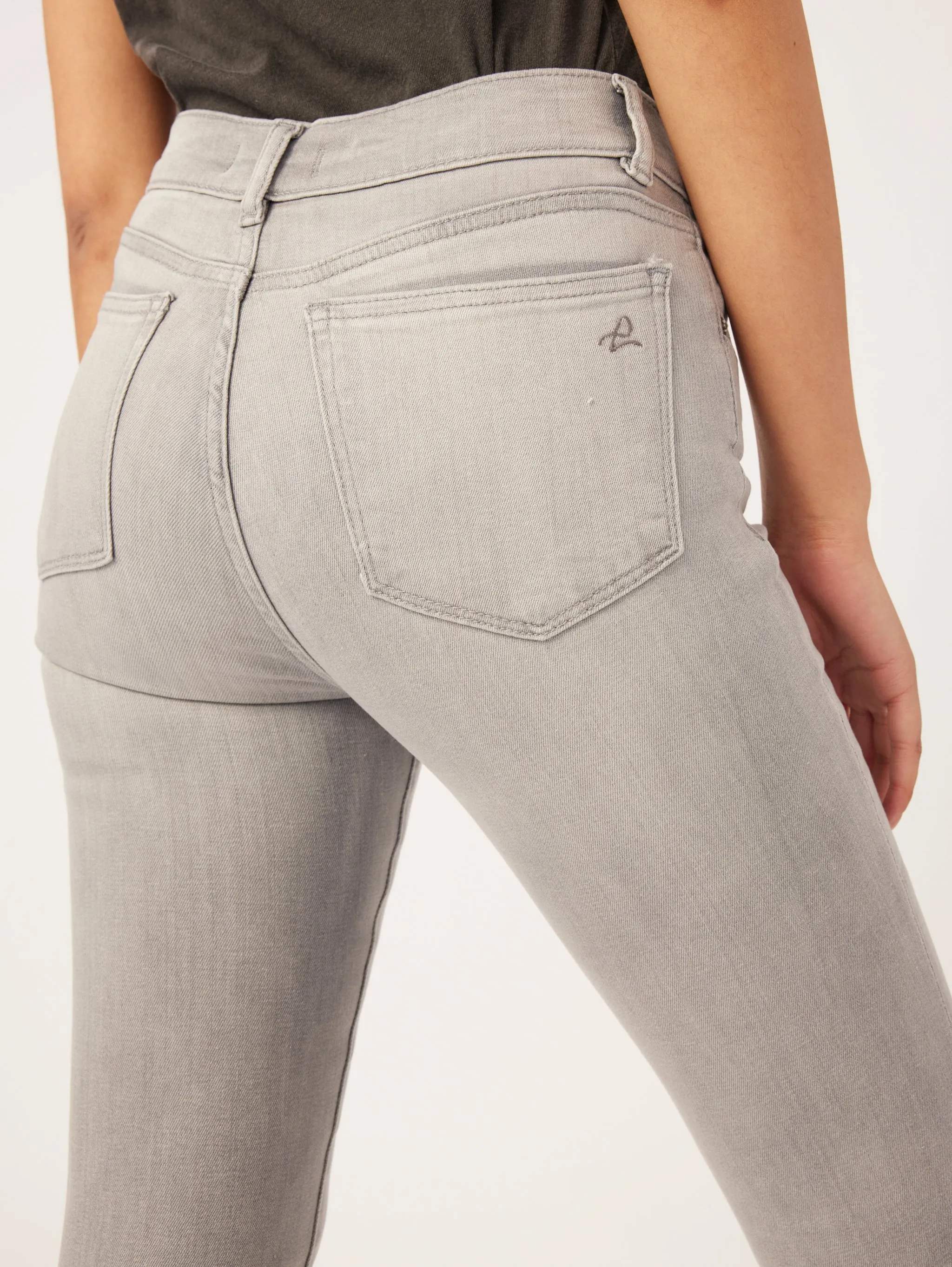 Florence Skinny Mid Rise Instasculpt Crop Jeans | Legendary sold by DL1961 product image thumbnail 5