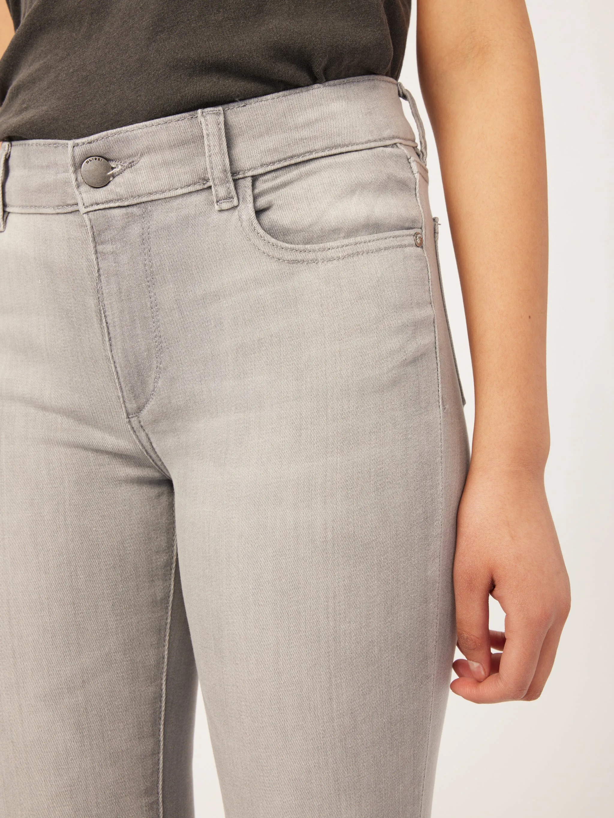 Florence Skinny Mid Rise Instasculpt Crop Jeans | Legendary sold by DL1961 product image thumbnail 4