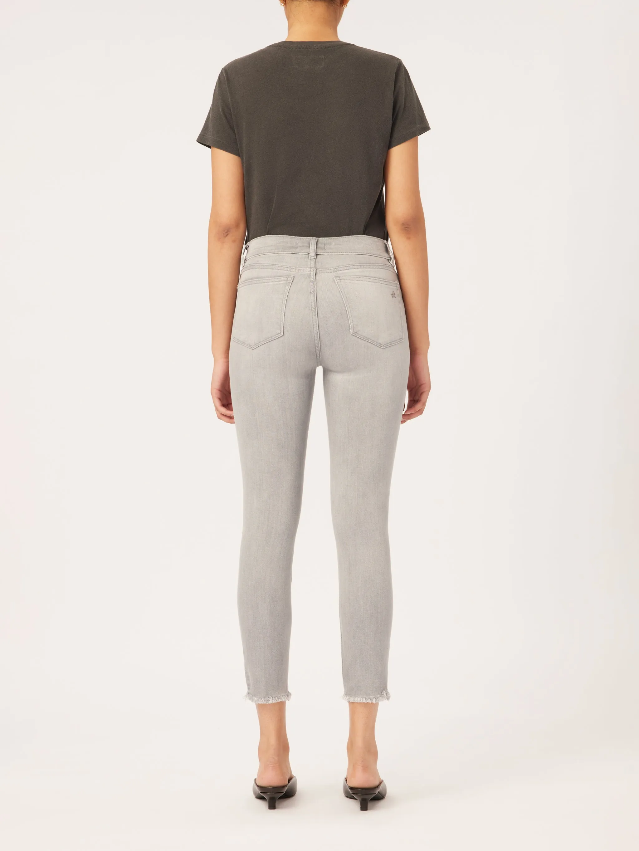 Florence Skinny Mid Rise Instasculpt Crop Jeans | Legendary sold by DL1961 product image thumbnail 3