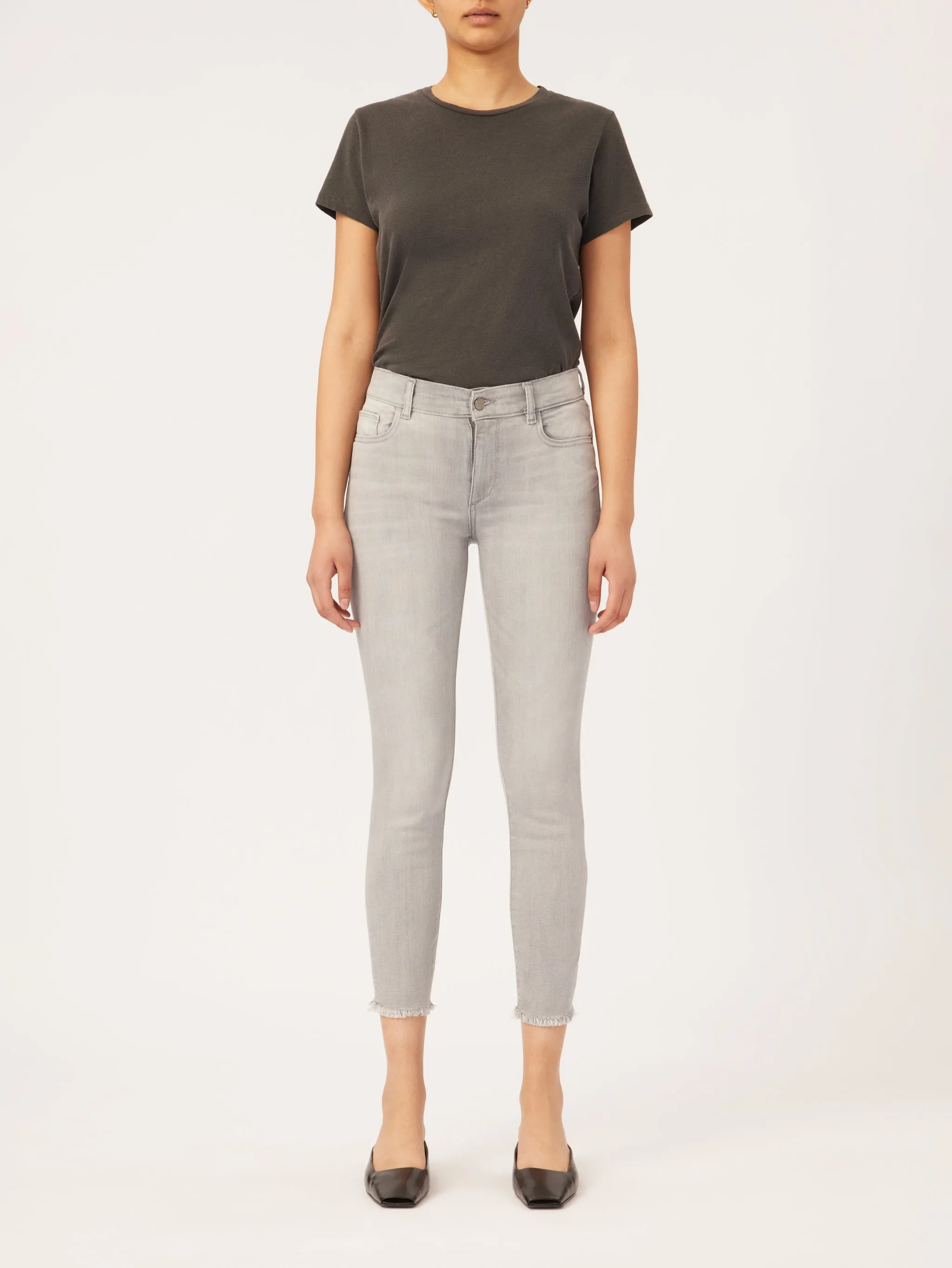Florence Skinny Mid Rise Instasculpt Crop Jeans | Legendary sold by DL1961