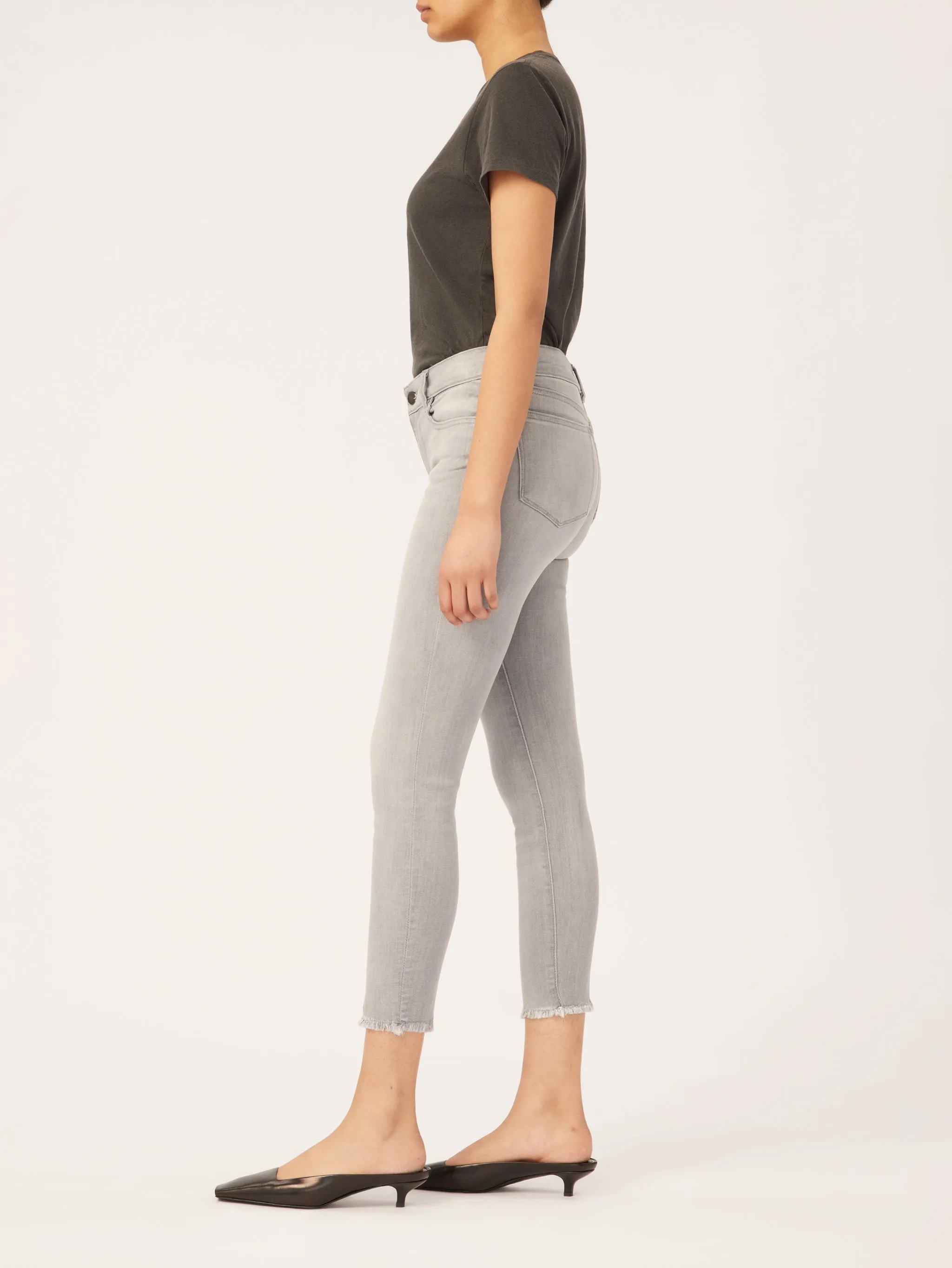 Florence Skinny Mid Rise Instasculpt Crop Jeans | Legendary sold by DL1961 product image thumbnail 2