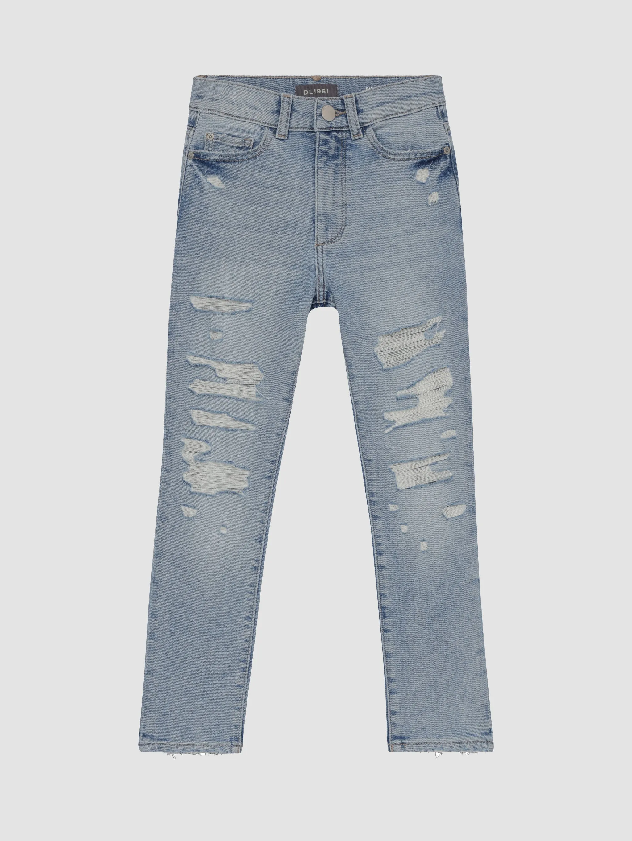 Emie Straight High Rise Jeans | Ice Distressed sold by DL1961